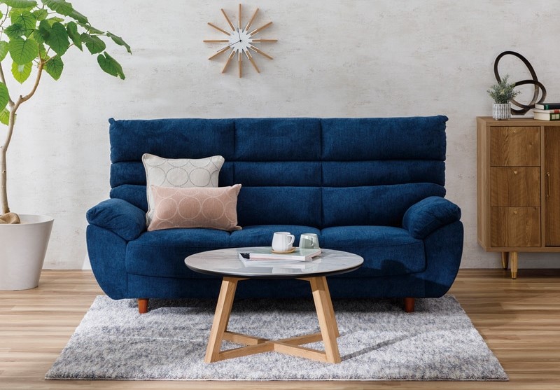 3人掛ソファ シアン 5942 2024