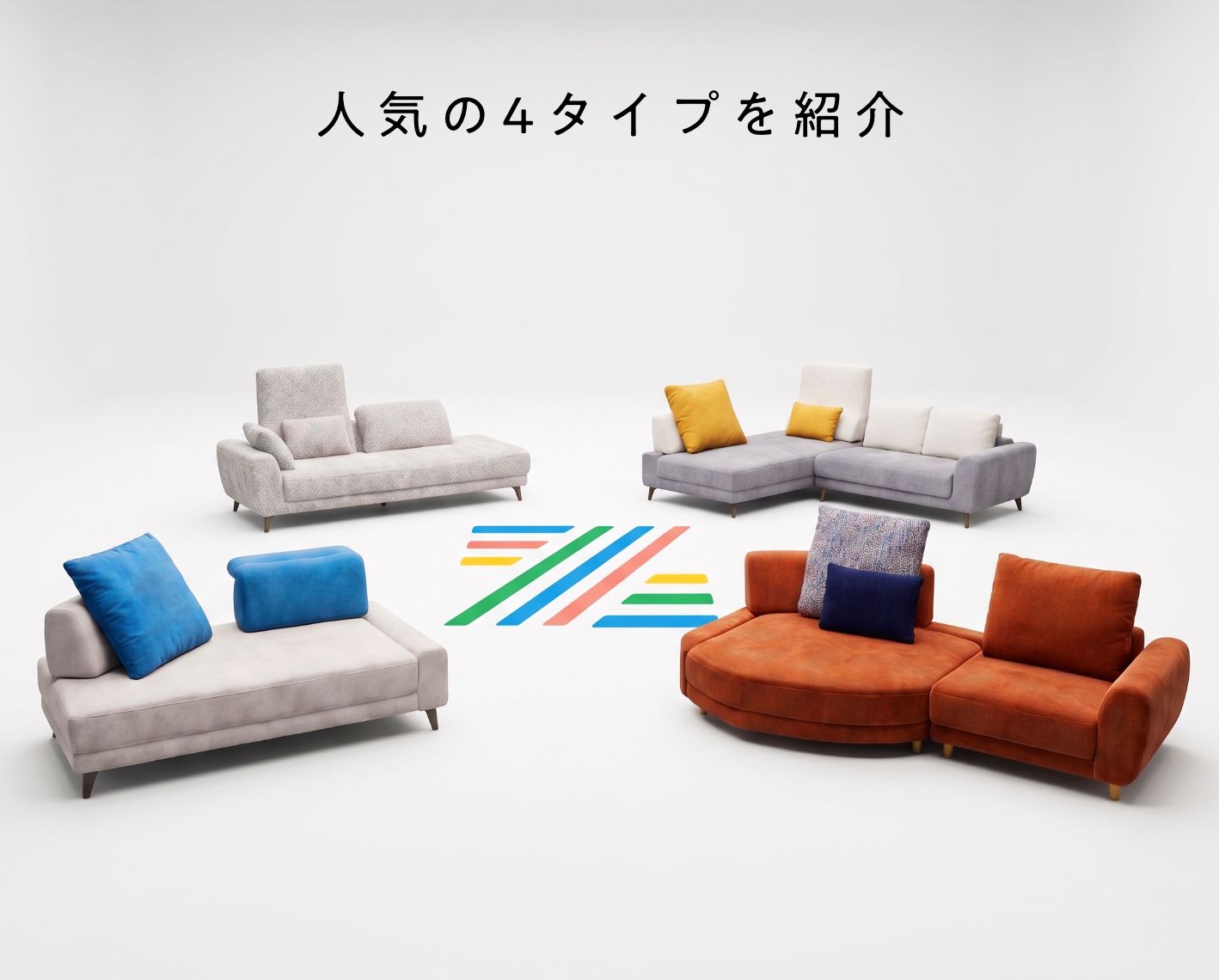 人気の4タイプを紹介